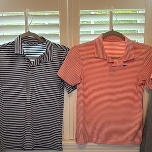 Two vineyard vines boys polos.  Small
